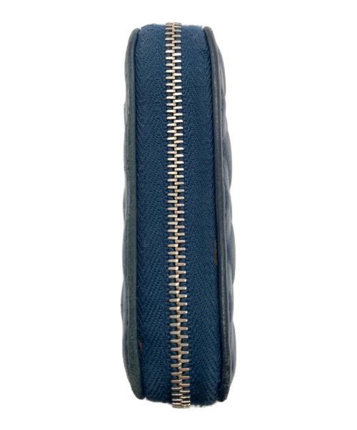 CHANEL（シャネル）CHANEL (シャネル) マトラッセ　コインケース ネイビーの古着・服飾アイテム