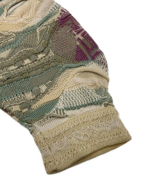 Coogi（クージー）Coogi (クージー) 厚手ニット ベージュ サイズ:Lの古着・服飾アイテム