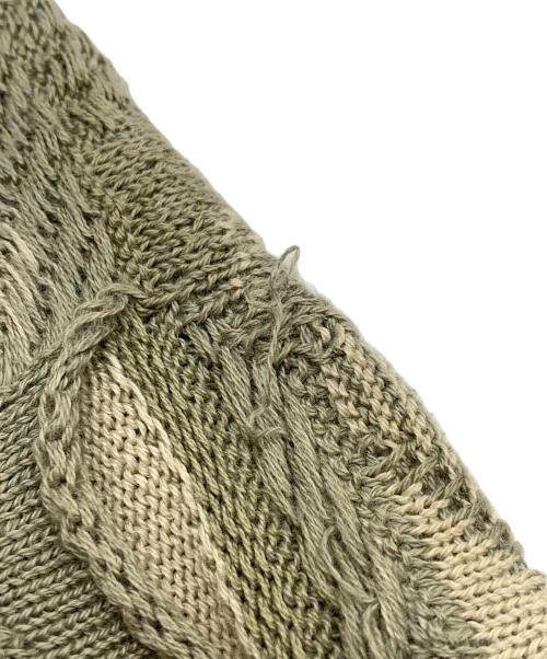 Coogi（クージー）Coogi (クージー) 厚手ニット ベージュ サイズ:Lの古着・服飾アイテム