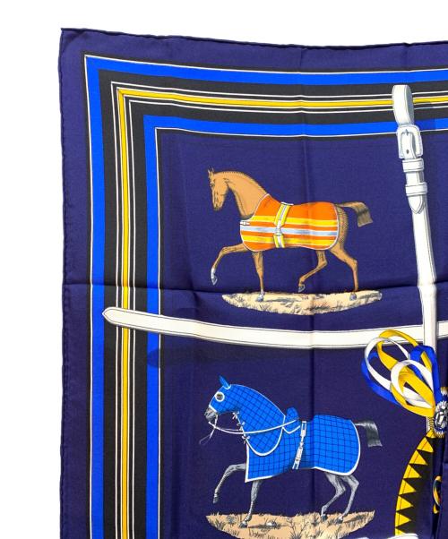 HERMES（エルメス）HERMES (エルメス) Couvertures et tenues de Jour ネイビーの古着・服飾アイテム