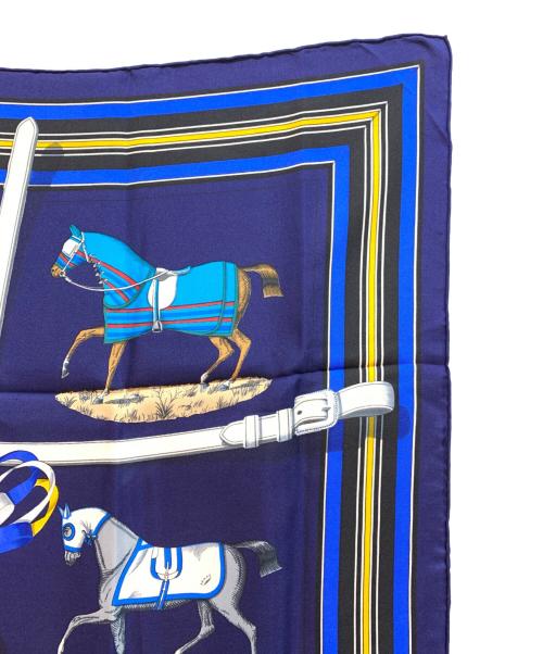 HERMES（エルメス）HERMES (エルメス) Couvertures et tenues de Jour ネイビーの古着・服飾アイテム