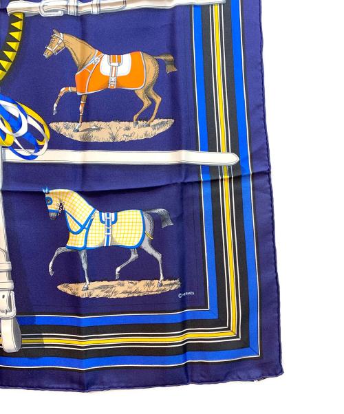 HERMES（エルメス）HERMES (エルメス) Couvertures et tenues de Jour ネイビーの古着・服飾アイテム