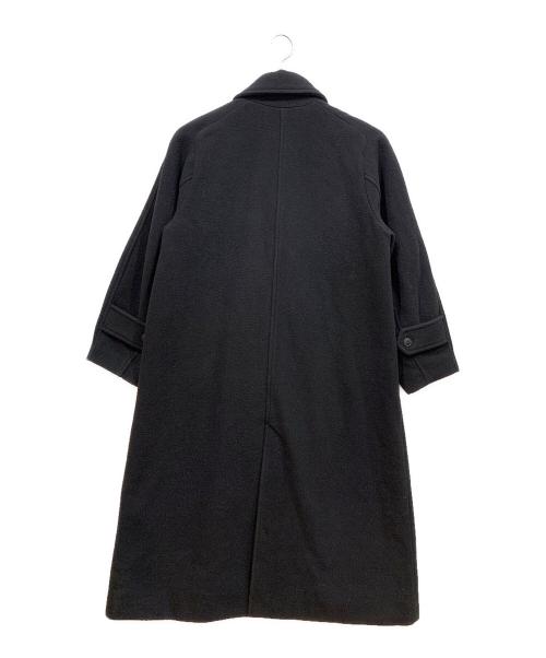 STYLE MIXER（スタイルミキサー）STYLE MIXER (スタイルミキサー) 2WAYウールロングコート ブラック サイズ:Sの古着・服飾アイテム