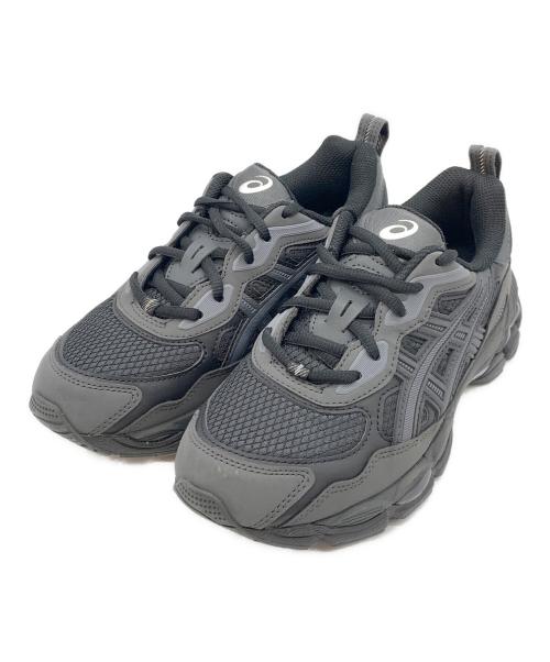asics（アシックス）asics (アシックス) スニーカー ブラック サイズ:24の古着・服飾アイテム