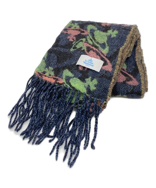 Vivienne Westwood（ヴィヴィアンウエストウッド）Vivienne Westwood (ヴィヴィアンウエストウッド) マフラー マルチカラーの古着・服飾アイテム