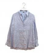MUSE de Deuxieme Classeミューズ ドゥーズィエム クラス）の古着「長袖シャツ」｜スカイブルー