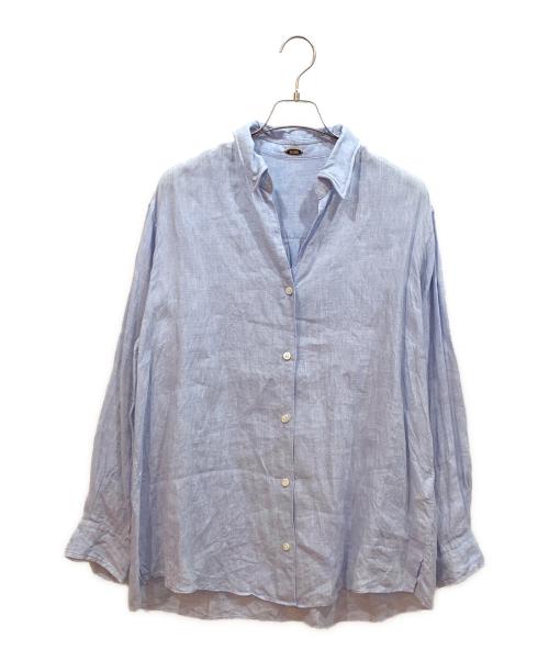 MUSE de Deuxieme Classe（ミューズ ドゥーズィエム クラス）MUSE de Deuxieme Classe (ミューズ ドゥーズィエム クラス) 長袖シャツ スカイブルー サイズ:Fの古着・服飾アイテム