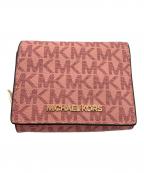 MICHAEL KORSマイケル・コース）の古着「3つ折り財布」｜ピンク