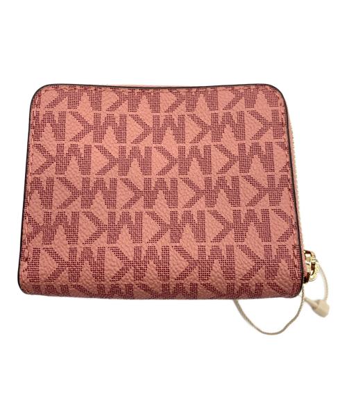 MICHAEL KORS（マイケル・コース）MICHAEL KORS (マイケル・コース) 3つ折り財布 ピンクの古着・服飾アイテム