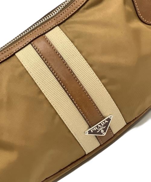 PRADA（プラダ）PRADA (プラダ) ワンショルダーバッグ ブラウンの古着・服飾アイテム