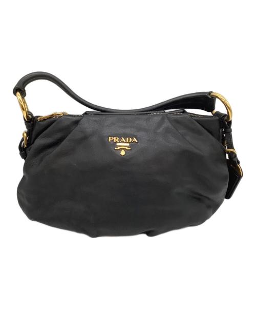 PRADA（プラダ）PRADA (プラダ) ワンショルダーバッグ ブラックの古着・服飾アイテム