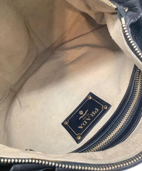 PRADA（プラダ）PRADA (プラダ) ワンショルダーバッグ ブラックの古着・服飾アイテム