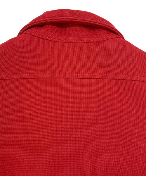 Unitog（ユニトグ）Unitog (ユニトグ) チェーンステッチワークジャケット レッド サイズ:38の古着・服飾アイテム