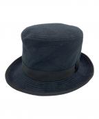 THE FACTORY MADEザファクトリーメイド）の古着「MELTON SILK HAT」｜ブラック