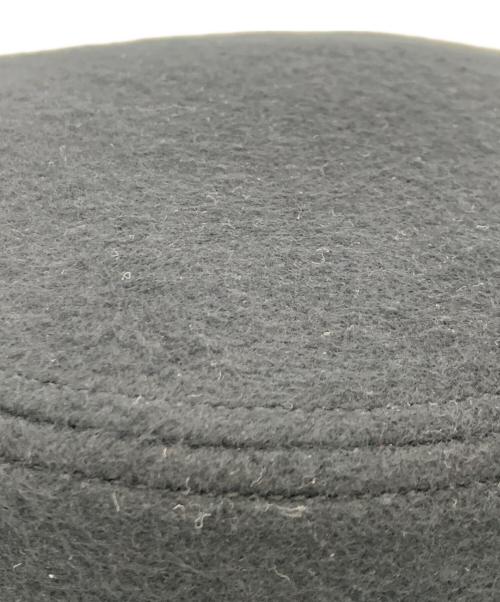 THE FACTORY MADE（ザファクトリーメイド）THE FACTORY MADE (ザファクトリーメイド) MELTON SILK HAT ブラックの古着・服飾アイテム
