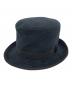 THE FACTORY MADE（ザファクトリーメイド）の古着「MELTON SILK HAT」｜ブラック