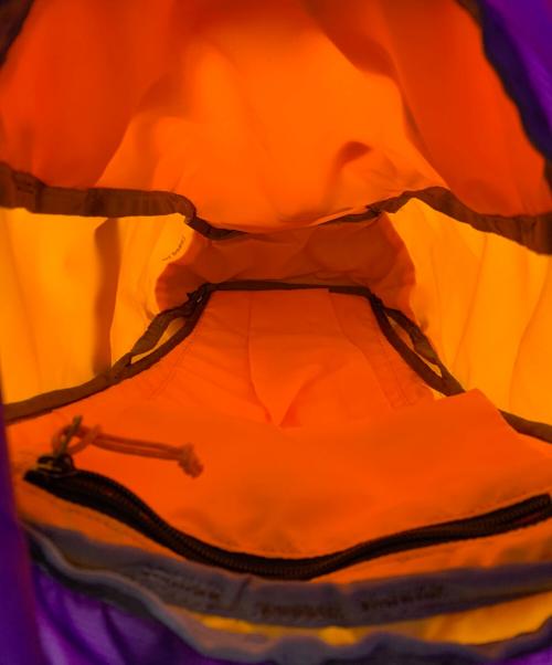 Patagonia（パタゴニア）Patagonia (パタゴニア) Linked Pack リンクド・パック イエロー×パープルの古着・服飾アイテム