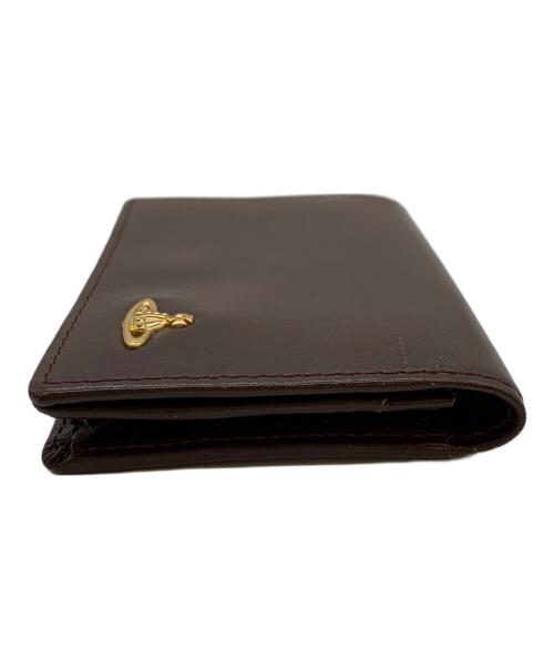 Vivienne Westwood（ヴィヴィアンウエストウッド）Vivienne Westwood (ヴィヴィアンウエストウッド) カードケース ブラウンの古着・服飾アイテム