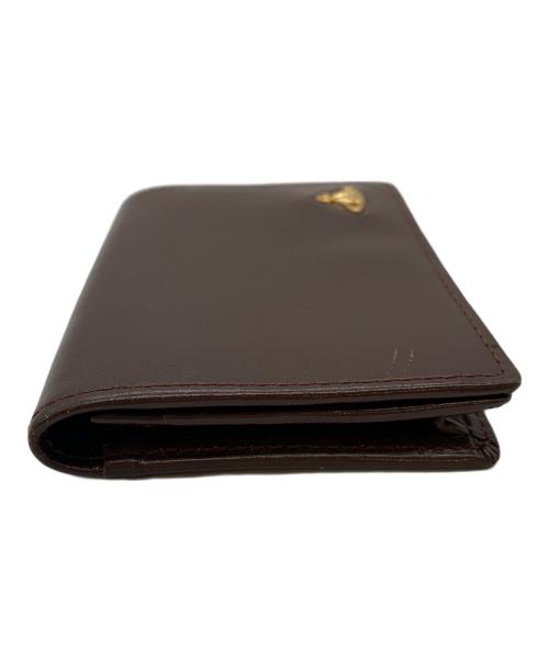 Vivienne Westwood（ヴィヴィアンウエストウッド）Vivienne Westwood (ヴィヴィアンウエストウッド) カードケース ブラウンの古着・服飾アイテム
