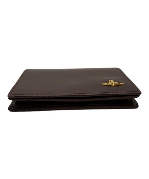 Vivienne Westwood（ヴィヴィアンウエストウッド）Vivienne Westwood (ヴィヴィアンウエストウッド) カードケース ブラウンの古着・服飾アイテム