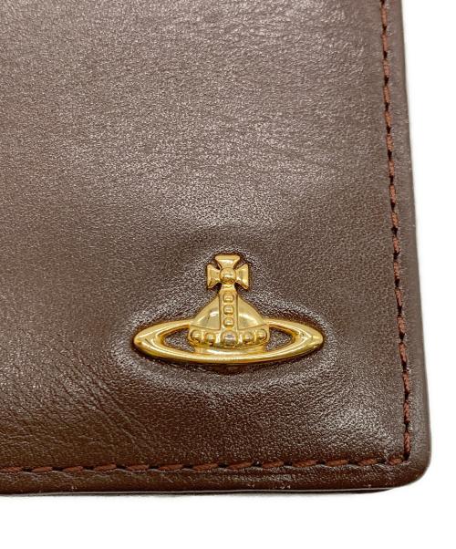 Vivienne Westwood（ヴィヴィアンウエストウッド）Vivienne Westwood (ヴィヴィアンウエストウッド) カードケース ブラウンの古着・服飾アイテム