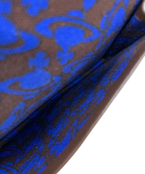 Vivienne Westwood（ヴィヴィアンウエストウッド）Vivienne Westwood (ヴィヴィアンウエストウッド) カードケース ブラウンの古着・服飾アイテム