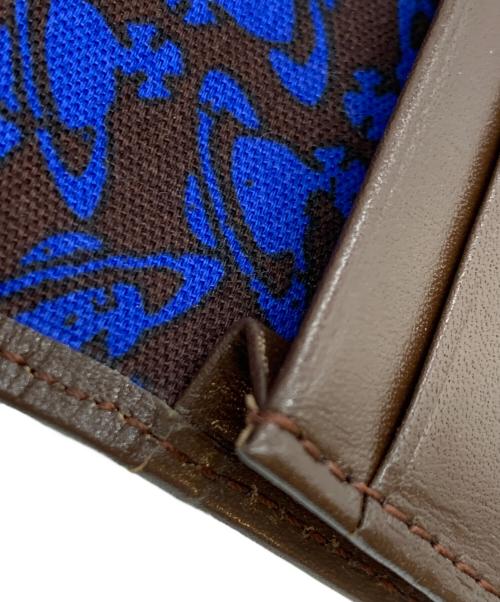 Vivienne Westwood（ヴィヴィアンウエストウッド）Vivienne Westwood (ヴィヴィアンウエストウッド) カードケース ブラウンの古着・服飾アイテム