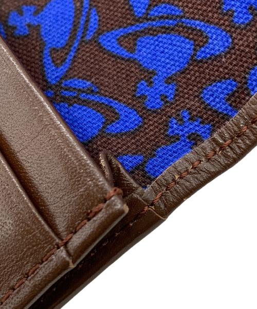 Vivienne Westwood（ヴィヴィアンウエストウッド）Vivienne Westwood (ヴィヴィアンウエストウッド) カードケース ブラウンの古着・服飾アイテム