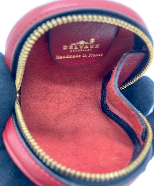 DELVAUX（デルヴォー）DELVAUX (デルヴォー) コインケース レッドの古着・服飾アイテム