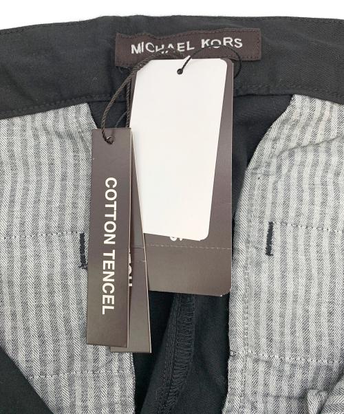 MICHAEL KORS（マイケル・コース）MICHAEL KORS (マイケル・コース) ツイル コンフォート トラウザー ブラック サイズ:34/32の古着・服飾アイテム