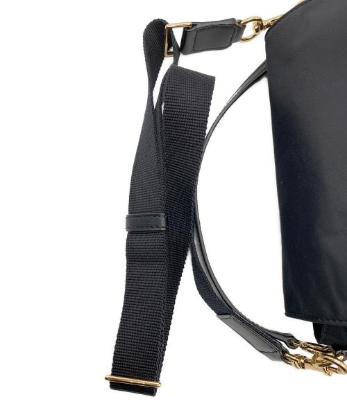 TORY BURCH（トリーバーチ）TORY BURCH (トリーバーチ) 2WAYショルダーバッグ ブラックの古着・服飾アイテム
