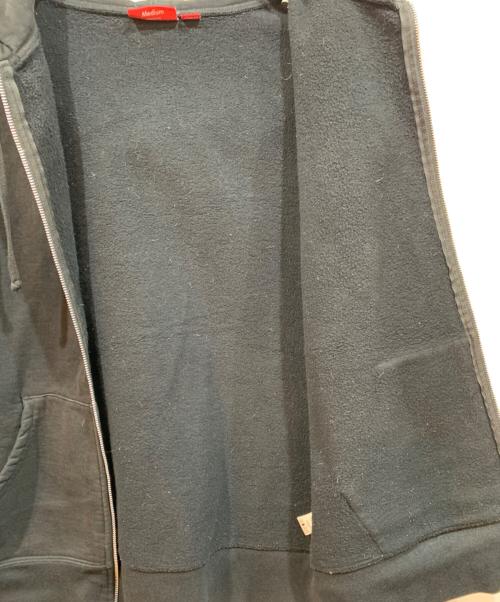 SUPREME（シュプリーム）SUPREME (シュプリーム) ロゴテープジップパーカー ブラック サイズ:Mの古着・服飾アイテム