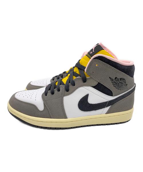 NIKE（ナイキ）NIKE (ナイキ) AIR JORDAN 1 MID SE / エア ジョーダン1 ミッド ライトグレー サイズ:US/9.5の古着・服飾アイテム
