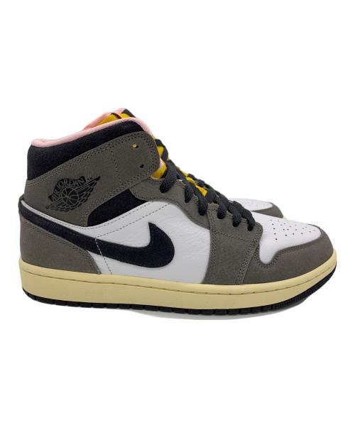 NIKE（ナイキ）NIKE (ナイキ) AIR JORDAN 1 MID SE / エア ジョーダン1 ミッド ライトグレー サイズ:US/9.5の古着・服飾アイテム