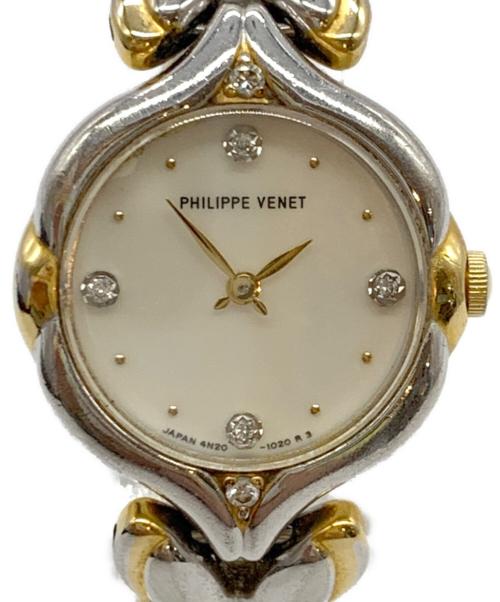 PHILIPPE VENET（フィリップ ヴェネ）PHILIPPE VENET (フィリップ ヴェネ) 腕時計の古着・服飾アイテム