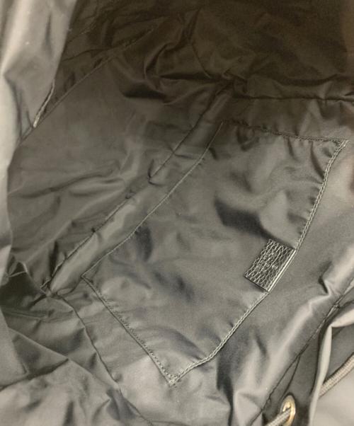 GUCCI（グッチ）GUCCI (グッチ) フラップバッグパック ブラックの古着・服飾アイテム
