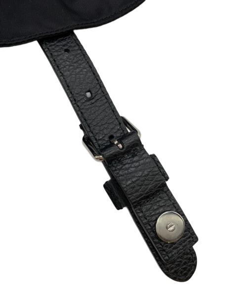 GUCCI（グッチ）GUCCI (グッチ) フラップバッグパック ブラックの古着・服飾アイテム