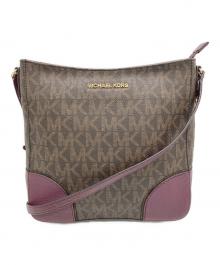 MICHAEL KORS（マイケル・コース）の古着「ショルダーバッグ」｜ブラウン×パープル