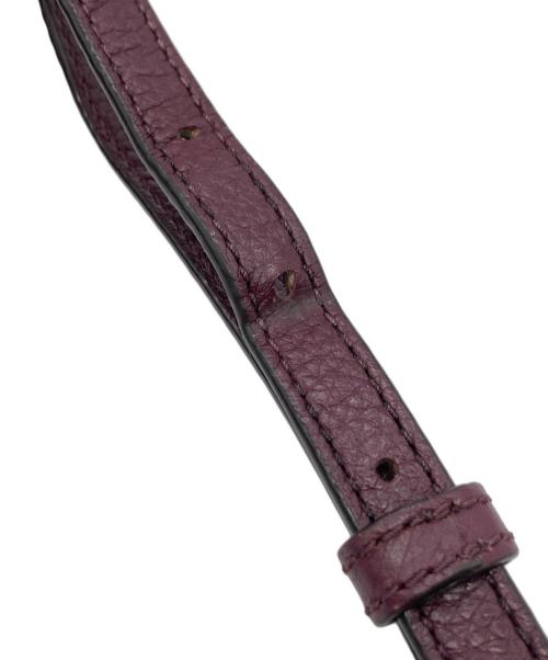 MICHAEL KORS（マイケル・コース）MICHAEL KORS (マイケル・コース) ショルダーバッグ ブラウン×パープルの古着・服飾アイテム