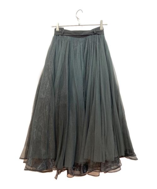 Belle vintage（ベル ヴィンテージ）Belle vintage (ベル ヴィンテージ) レーススカート ブラック サイズ:Sの古着・服飾アイテム