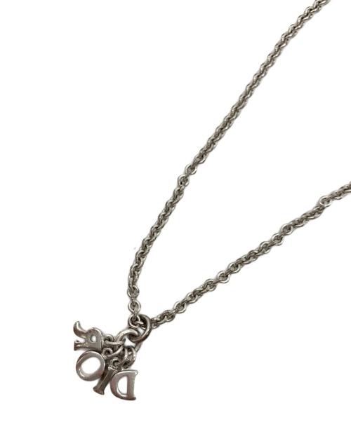 Christian Dior（クリスチャン ディオール）Christian Dior (クリスチャン ディオール) ロゴプレートネックレスの古着・服飾アイテム