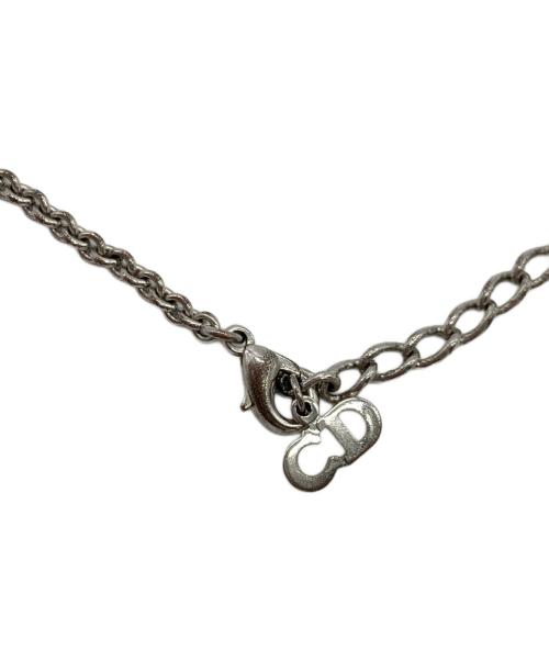 Christian Dior（クリスチャン ディオール）Christian Dior (クリスチャン ディオール) ロゴプレートネックレスの古着・服飾アイテム