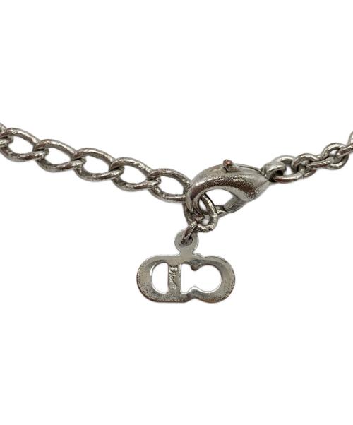 Christian Dior（クリスチャン ディオール）Christian Dior (クリスチャン ディオール) ロゴプレートネックレスの古着・服飾アイテム