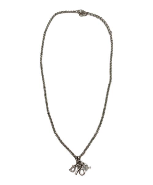 Christian Dior（クリスチャン ディオール）Christian Dior (クリスチャン ディオール) ロゴプレートネックレスの古着・服飾アイテム