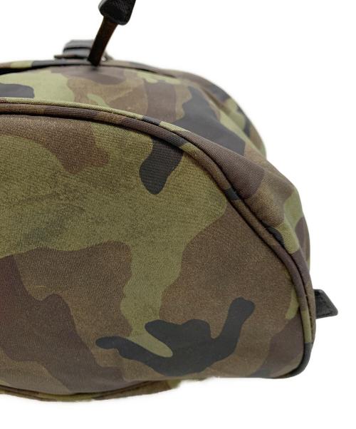 PRADA（プラダ）PRADA (プラダ) リュック グリーン×ブラックの古着・服飾アイテム