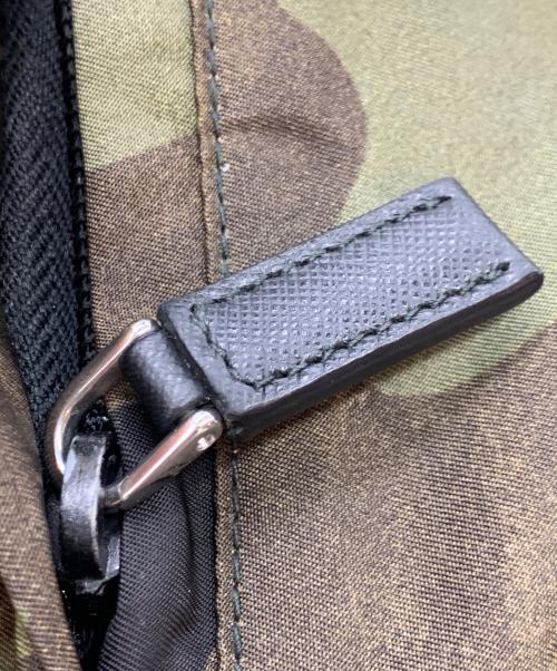 PRADA（プラダ）PRADA (プラダ) リュック グリーン×ブラックの古着・服飾アイテム