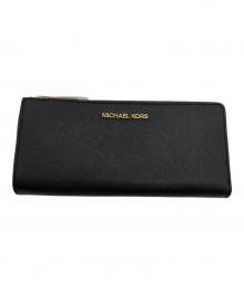 MICHAEL KORS（マイケル・コース）の古着「長財布」｜ブラック