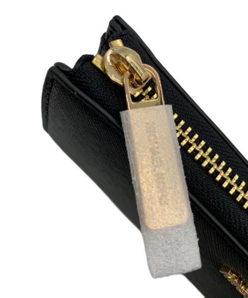 MICHAEL KORS（マイケル・コース）MICHAEL KORS (マイケル・コース) 長財布 ブラックの古着・服飾アイテム