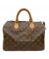 LOUIS VUITTON（ルイ ヴィトン）の古着「ハンドバッグ スピーディ30　モノグラム」｜ブラウン