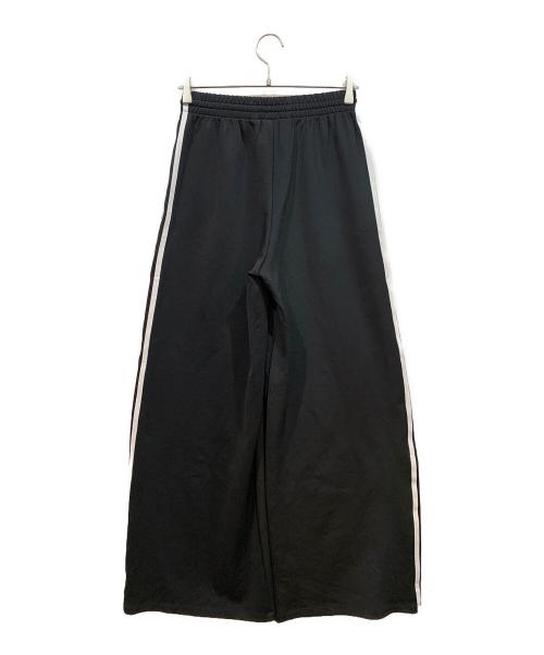 adidas（アディダス）adidas (アディダス) クラシックワイドレッグパンツ ブラック サイズ:Mの古着・服飾アイテム